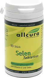 allcura Selen Tabletten mit Natriumselenit – Bild 1 von 4