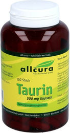 Allcura Taurin 500 mg Kapseln vegan 120 Stück – Bild 1 von 3