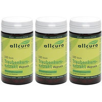 Produktbild von allcura Traubenkern Extrakt Kapseln 100 Stück
