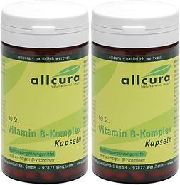allcura Vitamin B-Komplex Kapseln 180 Stück – Bild 1 von 1