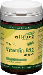 allcura Vitamin B12 Kapseln 60 Stück – Bild 1 von 1