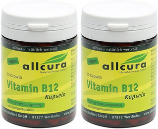 allcura Vitamin B12 Kapseln vegan vegetarisch 120 Stück – Bild 1 von 1