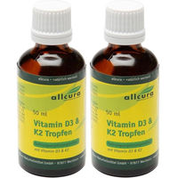 Produktbild von allcura Vitamin D3 + K2 Tropfen