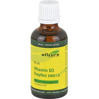 Produktbild von Allcura Vitamin D3 Tropfen 1000 IE 50 ml