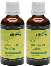 allcura Vitamin D3 Tropfen 1000 IE – Bild 1 von 1