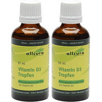 Produktbild von allcura Vitamin D3 Tropfen 1000 IE
