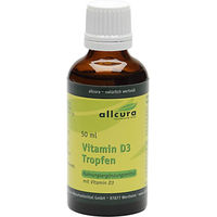 Produktbild von allcura Vitamin D3 Tropfen 50 ml