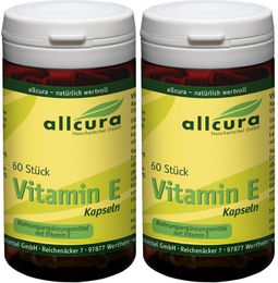 allcura Vitamin E 200 I.E. Kapseln 120 Stück – Bild 1 von 1