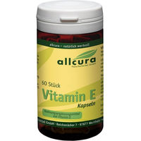 Produktbild von Allcura Vitamin E Kapseln 200 i.E. 60 Stück