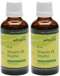 allcura Vitamin K2 MK-7 Tropfen – Bild 1 von 3