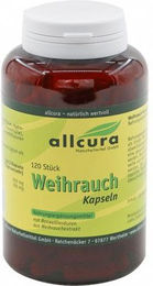 allcura Weihrauch Kapseln mit Boswellia Extrakt 120 Kapseln – Bild 1 von 3