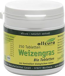 allcura Weizengras Tabletten – Bild 1 von 1