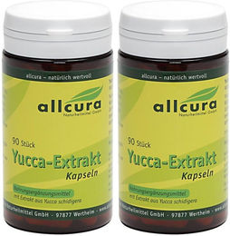 allcura Yucca Extrakt Kapseln – Bild 1 von 3