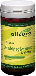 allcura Zinkbisglycinat Tabletten 365 Stück – Bild 1 von 3