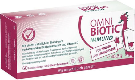 Allergosan OMNi-BiOTiC iMMUND Lutschtabletten zuckerfrei – Bild 1 von 3