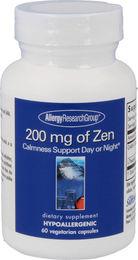 Allergy Research Group Anti-Stress-Komplex mit Theanin und GABA 40 mg 60 vegetarische Kapseln – Bild 1 von 2