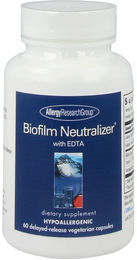 Allergy Research Group Biofilm Neutralizer mit Multi-Enzym-Komplex und ETDA vegetarisch glutenfrei 60 Kapseln – Bild 1 von 2