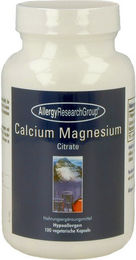 Allergy Research Group Calcium Magnesium Citrat Kapseln 100 Stück – Bild 1 von 3