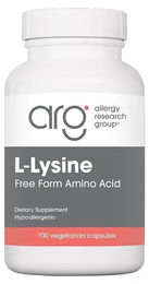 Allergy Research Group L-Lysin vegetarische Kapseln 100 Stück – Bild 1 von 2