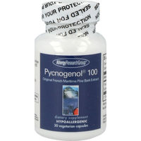 Produktbild von Allergy Research Group Pycnogenol 100 Vegetarische Kapseln Glutenfrei 30 Stück