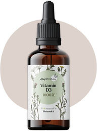 allesNATUR Premium Vitamin D3 1000 IE Tropfen 50 ml – Bild 1 von 2