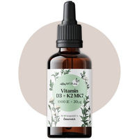 Produktbild von ALLESNATUR SHOP Vitamin D3+K2 Tropfen 1000 IE