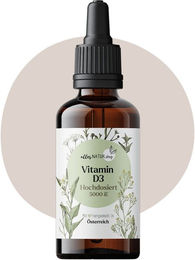 allesNATUR Vitamin D3 hochdosiert 5000 IE Tropfen – Bild 1 von 2
