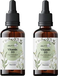 allesNATUR Vitamin D3 Tropfen hochdosiert 5000 IE – Bild 1 von 2