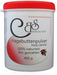Allgäuer Ölmühle Hagebuttenpulver fein gemahlen Rosa Canina – Bild 1 von 2