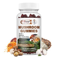 Produktbild von Alliwise Mushroom Gummies Vegan 60 Gummibärchen