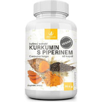 Produktbild von Allnature Curcumin mit Piperin Kapseln