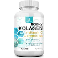 Produktbild von Allnature Meereskollagen mit Vitamin C und Vitamin B3 30 Kapseln