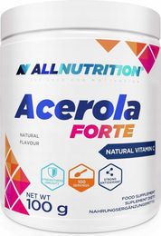 Allnutrition Acerola Forte Vitamin C Pulver mit Hagebutte für Erwachsene 100 g – Bild 1 von 2