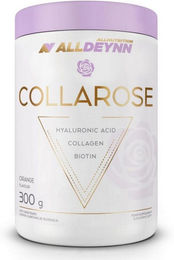 Allnutrition AllDeynn Collarose Kollagenpulver mit Verisol Kollagenhydrolysat und Hyaluronsäure Orange 300 g – Bild 1 von 1