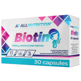 Allnutrition Biotin 5000 µg Kapseln 30 Stück – Bild 1 von 1