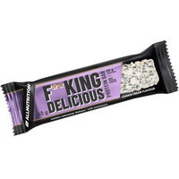 Produktbild von Allnutrition Fitking Proteinriegel Cookies & Cream zuckerfrei