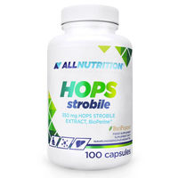 Produktbild von Allnutrition Hops Strobile Hopfen Kapseln 100 Stück