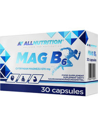 Allnutrition Mag B6 Magnesiumcitrat und Vitamin B6 Kapseln 30 Stück – Bild 1 von 2