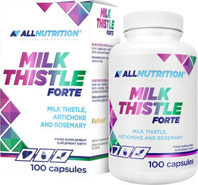 Allnutrition Mariendistel Forte Kapseln ohne Zusatzstoffe 100 Stück – Bild 1 von 1