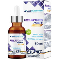 Produktbild von Allnutrition Melatonin Forte Tropfen vegan 30 ml