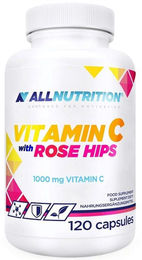 Allnutrition Vitamin C mit Hagebutte 1000 mg Kapseln 120 Stück für Sportler – Bild 1 von 2
