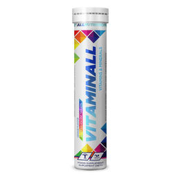 Allnutrition Vitaminall Multivitamin und Mineralstoffe Brausetabletten Orange für Sportler 20 Stück – Bild 1 von 1