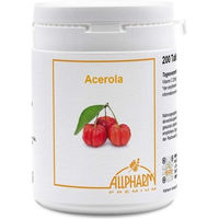 Produktbild von ALLPHARM Acerola Vitamin C Tabletten mit natürlichem Vitamin C aus Acerola und Hagebutte