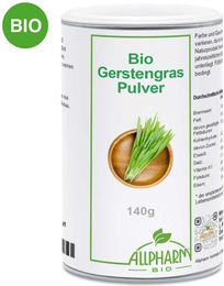 Allpharm Bio Gerstengras Pulver vegan – Bild 1 von 1
