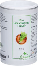 Allpharm Bio Gerstengras Pulver vegan und vegetarisch 140 g – Bild 1 von 1