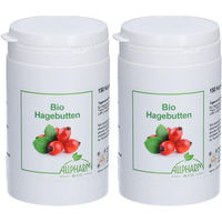 Produktbild von ALLPHARM Bio Hagebutte Kapseln vegan 150 Stück