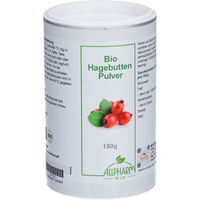 Produktbild von Allpharm Bio Hagebutten Pulver vegan glutenfrei laktosefrei 150 g