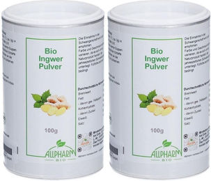 Allpharm Bio Ingwer Pulver vegan und vegetarisch – Bild 1 von 1