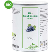 Produktbild von Allpharm Bio Traubenkernmehl Pulver Vegan 300 g