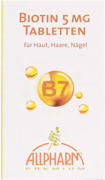 ALLPHARM Biotin 5 mg Tabletten 150 Stück – Bild 1 von 1
